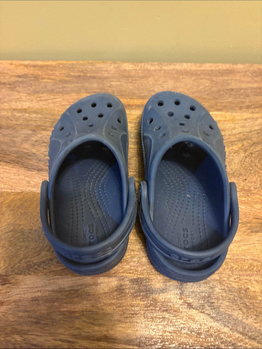 CROCS Kids Classic Clog in Navy Blue